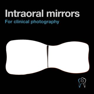 Intraoral mirror for clinical photography