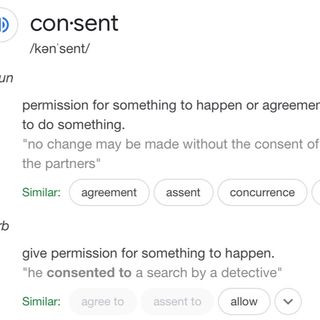 Consent and contract binding warnings and notices(responding to comments)