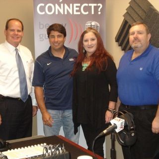 OPEN FOR BUSINESS: Bryan Ginn with GA-PCOM, Malinda Foster with Courtyard of Marriott-Mall of Georgia, and Randy Hicks with Merchant Data Sy