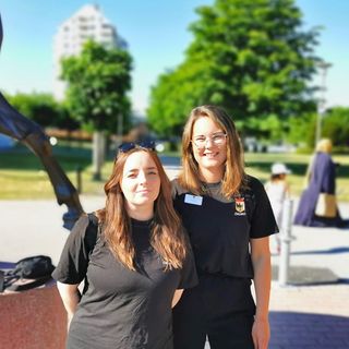 Jessica och Lisa från Fältgruppen berättar om arbetet med ungdomar