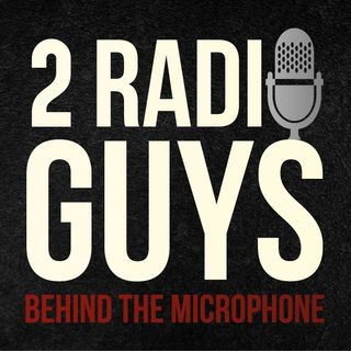 2 Radio Guys Behind The Microphone