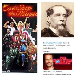 Comedy Creep Chris D'Elia, Christmas Creep Charles Dickens & "Can't Stop the Music"