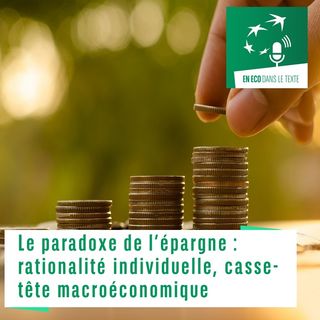 #3 – Le paradoxe de l’épargne : rationalité individuelle, casse-tête macroéconomique
