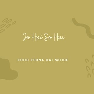 Jo Hai So Hai