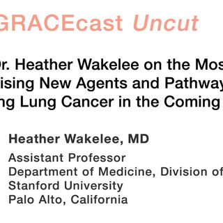 Dr. Heather Wakelee on the Most Promising New Agents and Pathways for Treating Lung Cancer in the Coming Years