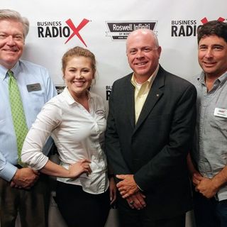 Bryanna Davis with Saucehouse BBQ and Phillip Williams with McDermott Financial Solutions