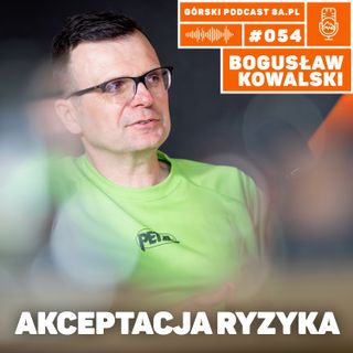 #054 8a.pl - Bogusław Kowalski. Akceptacja ryzyka w górach.