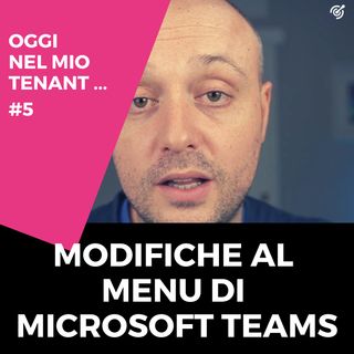 Modifiche al menu personale di Microsoft Teams per cambiare sottoscrizione Microsoft 365