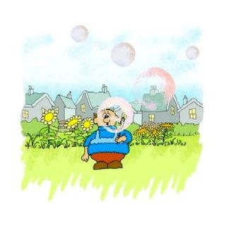 Alfie Blows Bubbles