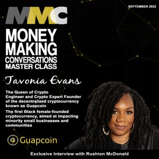 The Queen of Crypto, Tavonia Evans, breaks down smart cities, blockchain and discusses the first black female founded crypto technology!