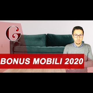 BONUS MOBILI 2020: cosa comprende e come ottenere la detrazione