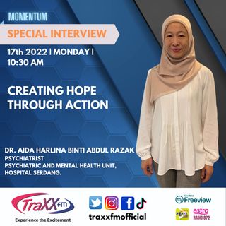 TRAXX Momentum Special: Creating Hope Through Action | Monday 17th October 2022 | 11:15 am