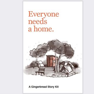 Gingerbread story kits to help the homeless