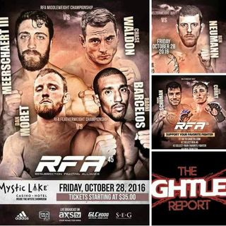 Fightlete Report October 18th