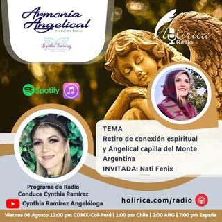 Armonía Angelical - Retiro de conexión espiritual y Angelical capilla del Monte Argentina