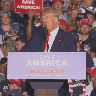 President Trump Holds Rally in Wilmington North Carolina Sept 23 2022