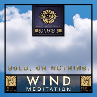 Wind Meditation | Calming White Noise | Zen Ambience | Wind Chimes