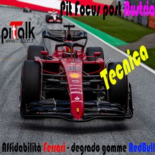 F1 - Pit talk - L'affidabilità Ferrari ed il degrado gomme Red Bull