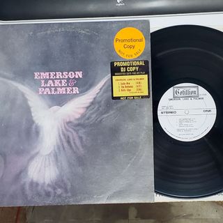 For Sale: Side 1 & 2 Emerson, Lake & Palmer (1970) (White Label Promo) User ID: plantlover6