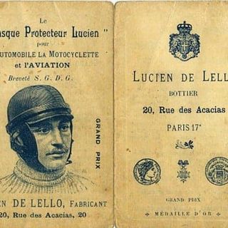 Luciano Di Lello, inventore del casco per le moto