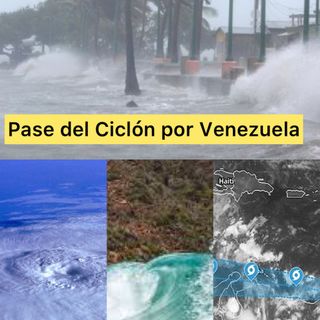 Escuche Pase del ciclón Bonnie por Venezuela Miércoles #29Jun 2022
