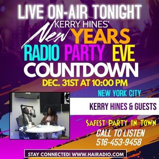 KERRY HINES NEW YEAR'S EVE RADIO PARTY NIGHT TIME COUNTDOWN
