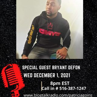 Pop/R&B Artist Bryant Defon Stops By To Speak With Patricia M. Goins & Mr. Stout