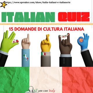 Quiz di cultura italiana