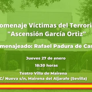 III Homenaje Víctimas del Terrorismo "Ascensión García Ortiz"