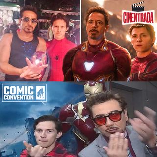 Spiderman [Rafael Marquez] y Tony Stark [Braulio Ledezma] versión Mexicana en la Comic Convention