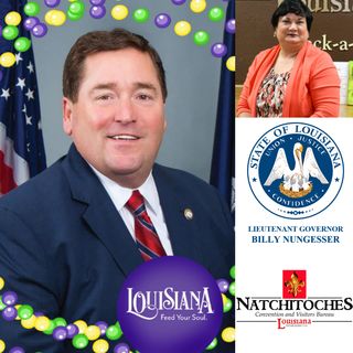 Louisiana Travel and Tourism - Lt. Governor Billy Nungesser and Arlene Gould