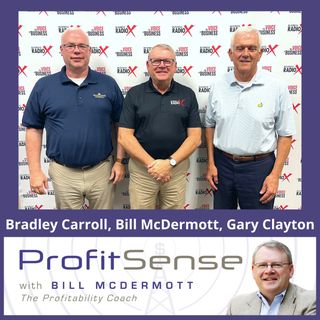Bradley Carroll, Progressive Lighting, and Gary Clayton, Superior Business Management
