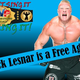 Brock Lesnar is a FREE Agent