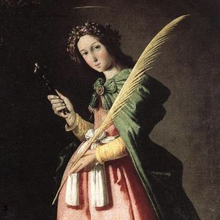 Santa Apolonia, virgen y mártir