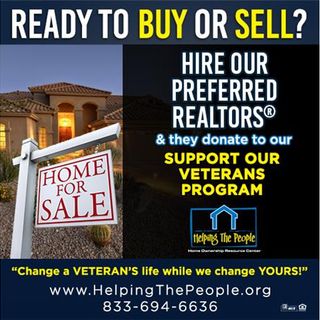 HELPING THE PEOPLE - HOMES FOR VETERANS PROGRAM - Hire our Realtors