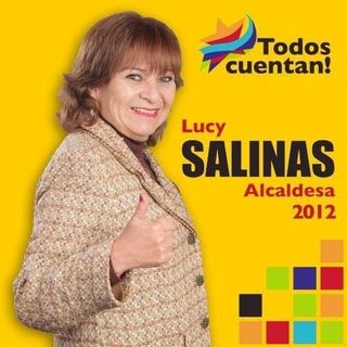 Lucy Salinas Alcaldesa 2012