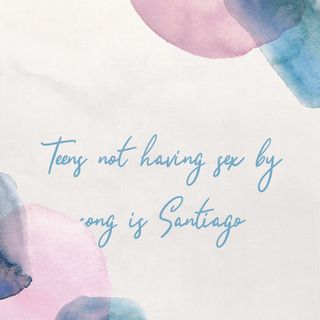 Teens not engaging in sex?