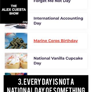 3. Every Day is Not a National Day of Something