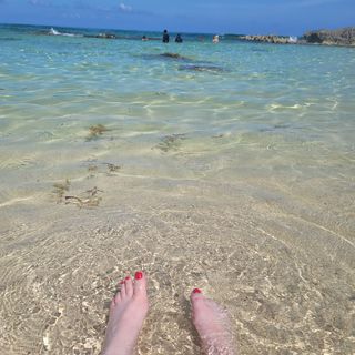 Toes in the Sand