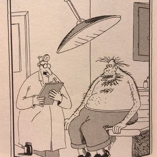 Episode 48 - Root Remedy To Armageddon. Gary Larson The Cartoonist