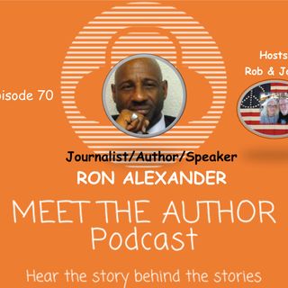 MEET THE AUTHOR Podcast_ LIVE - Episode 70 - RON ALEXANDER
