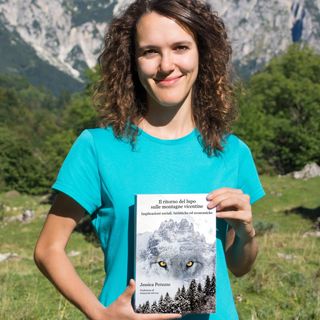 La Jessica Peruzzo presenta il suo libro sul ritorno del lupo sulle montagne vicentine