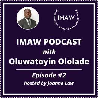 Episode 2 - Oluwatoyin Ololade Coordinator for Africa IMAW Podcast