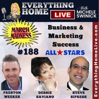 188 LIVE: MARCH MASKLESS MADNESS – Business & Marketing Success - All Star Team
