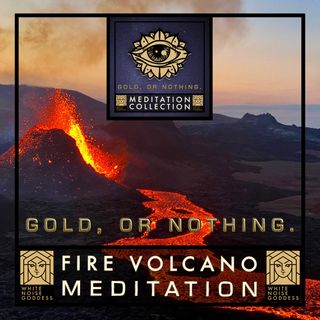 Volcano Soundscape | Lava White Noise | Soothing Meditation