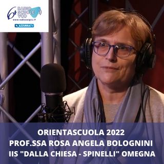 7) Orientascuola 2022 - Prof.ssa Rosa Angela Bolognini, IIS "Dalla Chiesa-Spinelli" Omegna