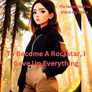 To Become A Rockstar, I Gave Up Everything 🎧| pls remember to share my story thanks 🤗