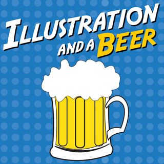 Illustration and a Beer