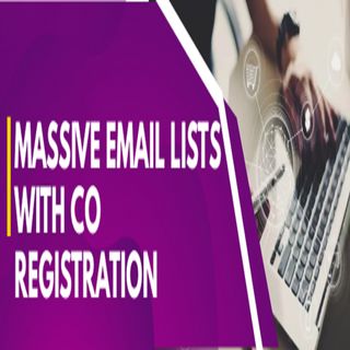 Massive Email Lists with Co-Registration-Part2