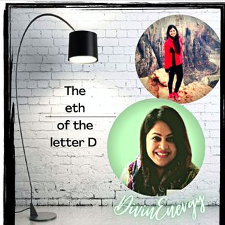 The eth of the letter " D "